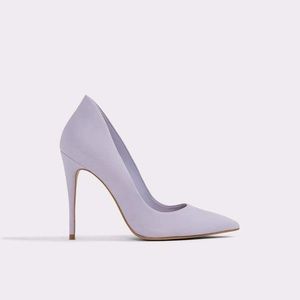 ALDO Women’s Cassedy Lilac Suede Pointed Toe Pumps